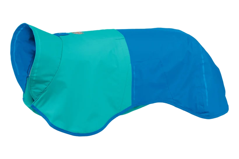 Nuevo-RuffWear Sun Shower Dog Raincoat - Blue Dusk