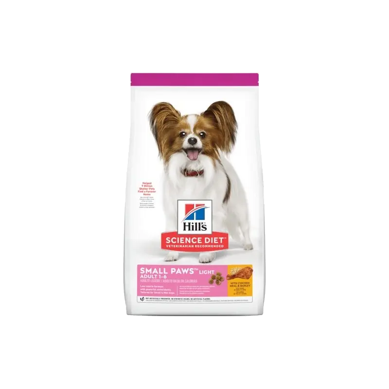 Hill´s Science Diet Adult Light Small Paws Dog Food 7Kg
