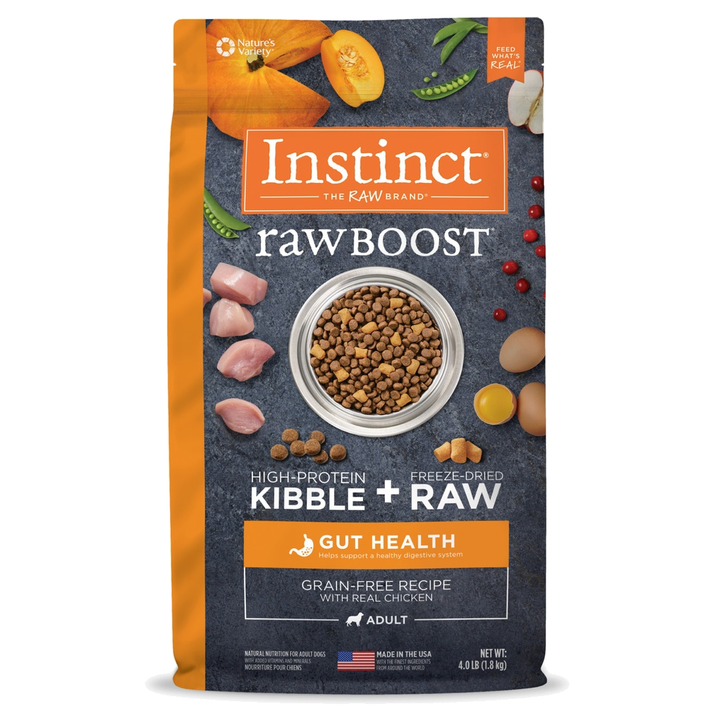 Instinct Dog Food Raw Boost Real Chicken Recipe Gut Health