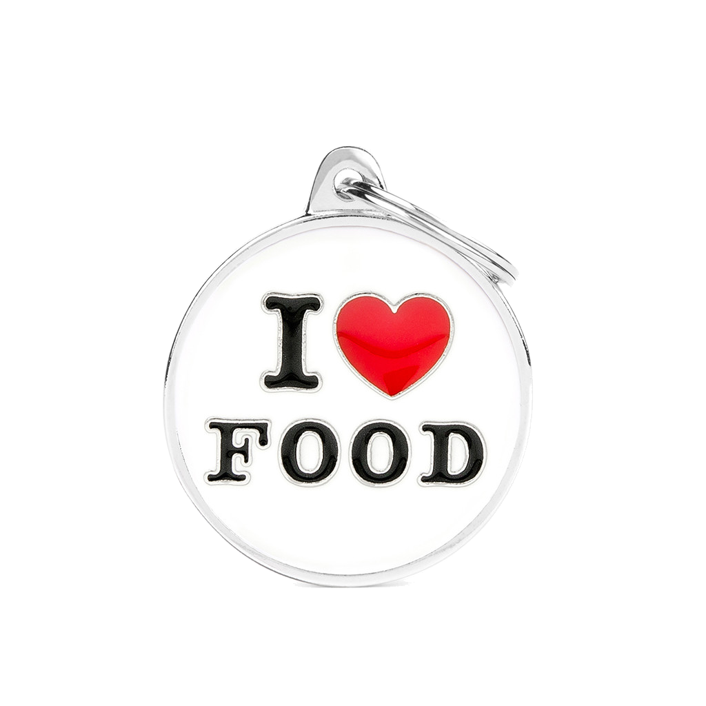 Myfamily Placa "I Love Food"