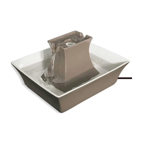 Petsafe Taupe Stoneware Pagoda Fountain