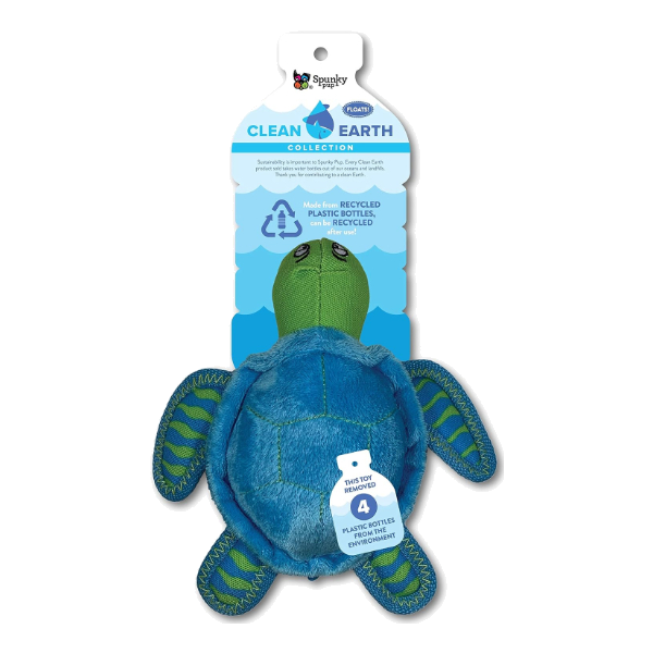 SpunkyPup -Clean Earth Plush Tortuga