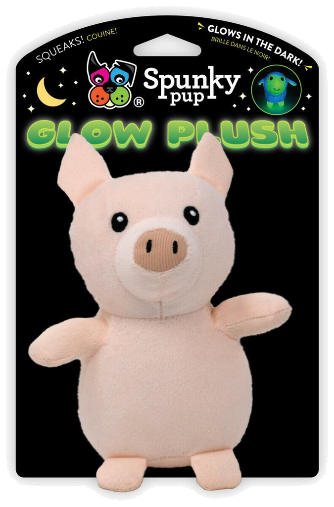 SpunkyPup -Glow Plush Pig