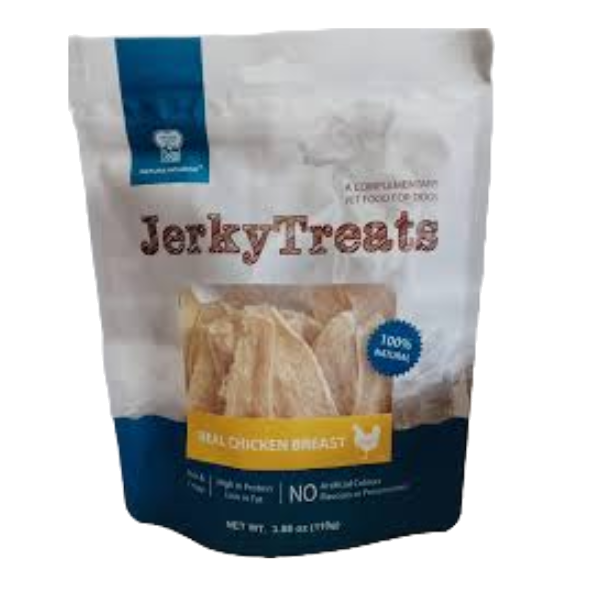 Natura Nourish Jerky Treats Pollo Breast Chicken 110g