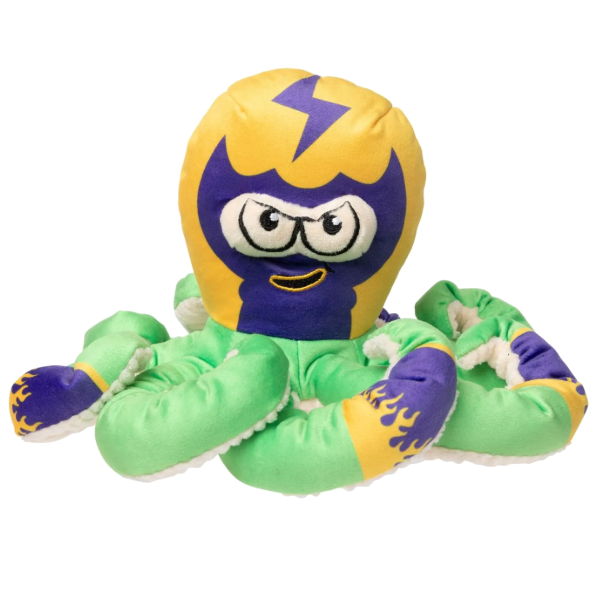 FuzzYard Peluche Dog Toy - Octo the Outrageous