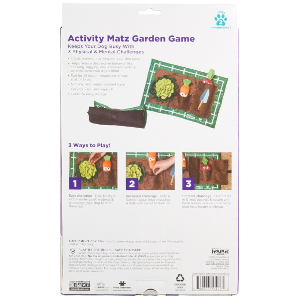 Outward Hound Activity Matz Garden Game