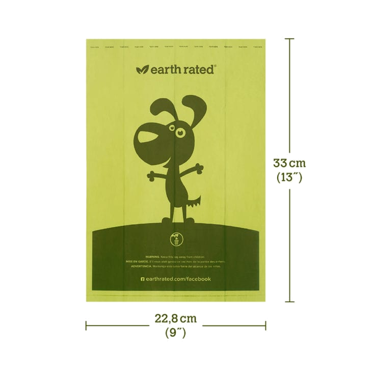 Earth Rated Leash Dispenser 2.0 with 15 Bags