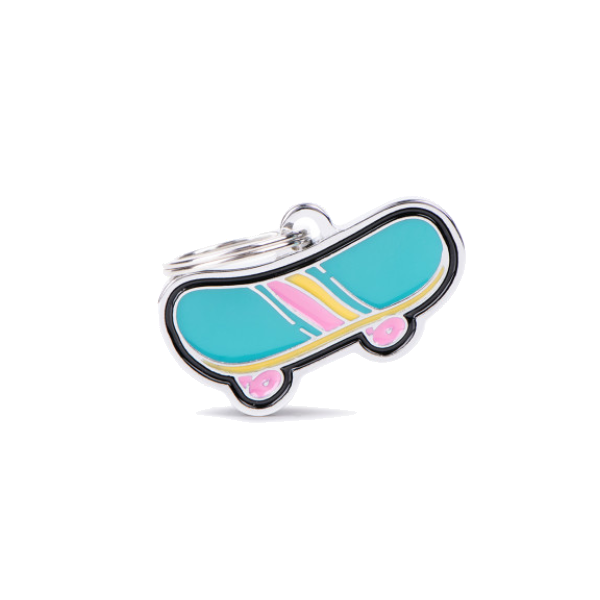 Myfamily Placa Patineta Charms