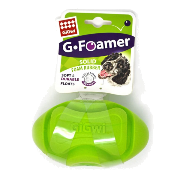 Gigwi Foamer TPR Rugby - Green