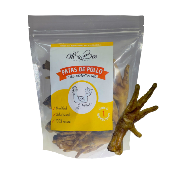 Oli Bee Patas De Pollo Deshidratadas 25 Unds