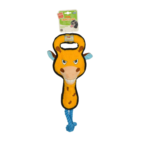Gigwi Deer - Cotton Rope Dog Toy with Squeaker and Inside