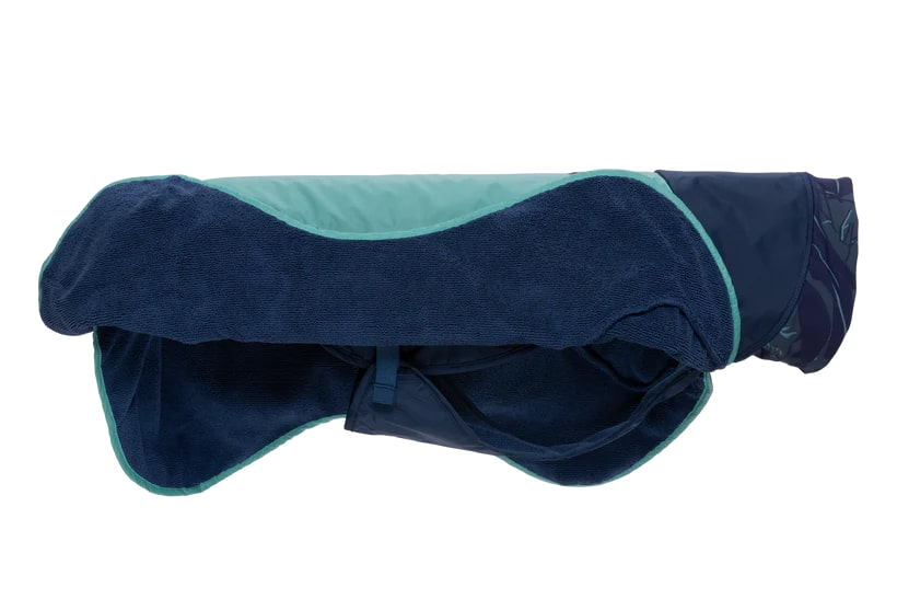 Nuevo-RuffWear Dirtbag Dog Drying Towel - Aurora Teal