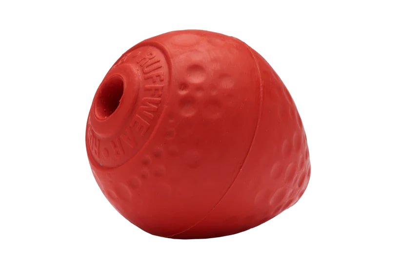 Nuevo-RuffWear Turnup Rubber Throw Toy - Sockeye Red
