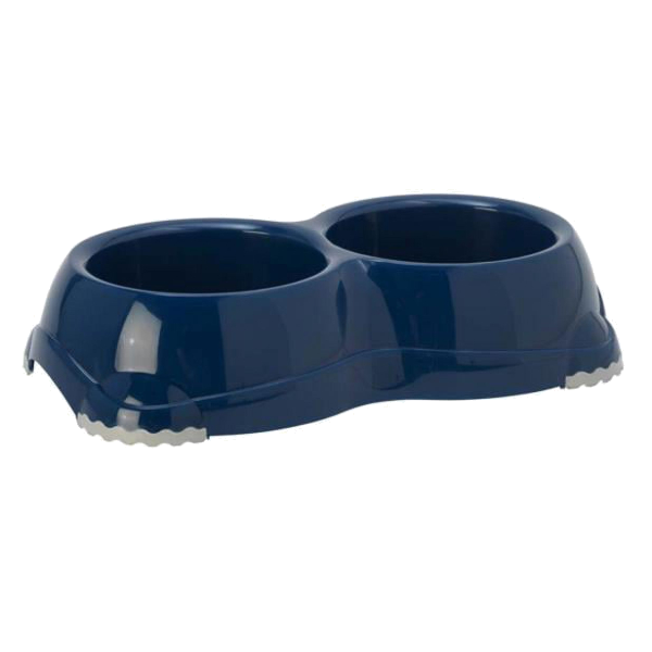 Moderna Plato Antideslizante Doble Azul 2x645 Ml