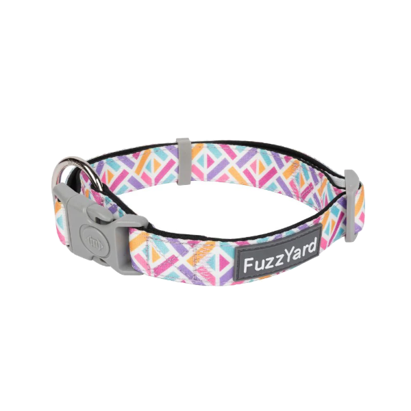 Fuzzyard  Dog Collar - Bubblegum Burst