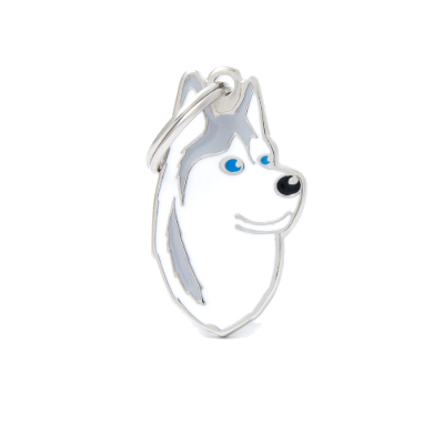 Myfamily Placa Perro Husky Siberiano