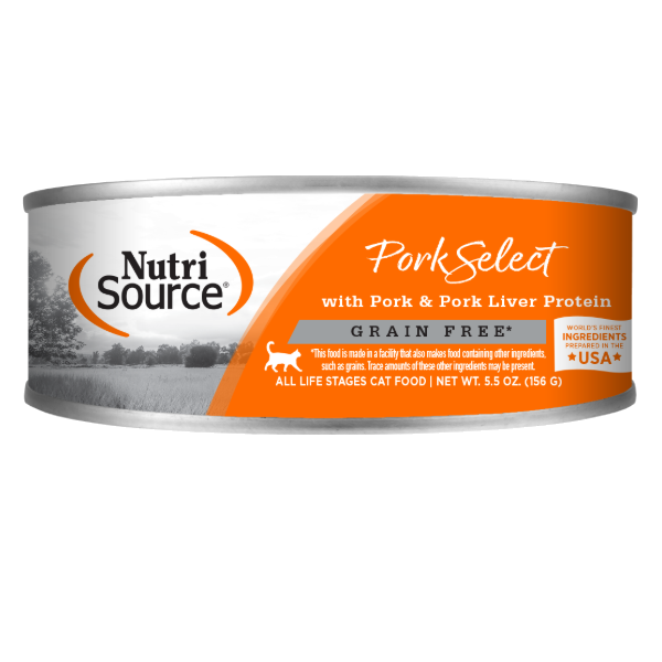 Nutrisource Pork Select With Porrk & Pork Liver Protein 156G