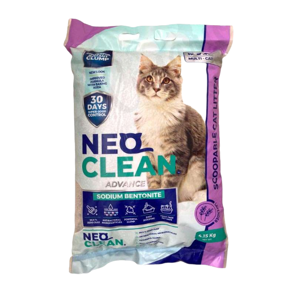 M-Pets Neoclean Cat Litter 4,15Kg Lavanda