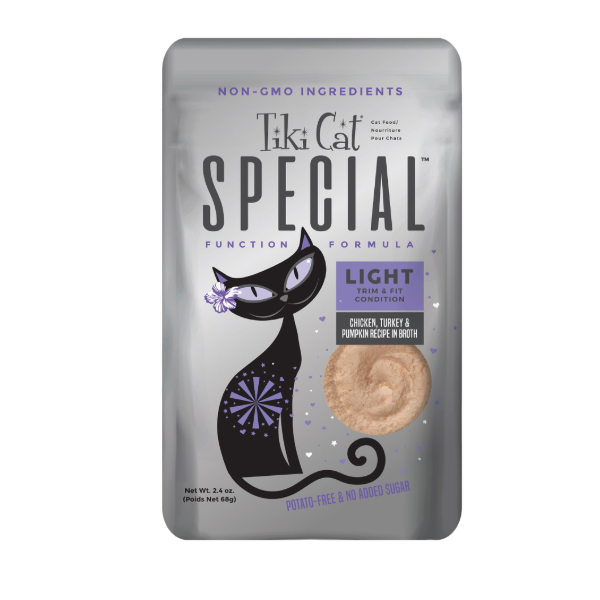 Tiki Cat Special Funtion Formula Light Chicken, Turkey And Pumpkin Recipe Pouch