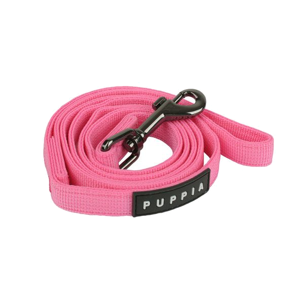 Puppia Two Tone Lead - Red - Small