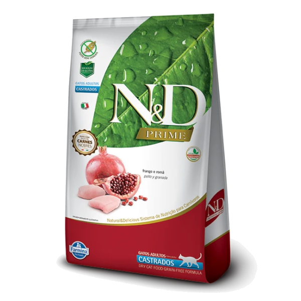 N&D Prime Fel Frango ADT Castrado 1.5Kg