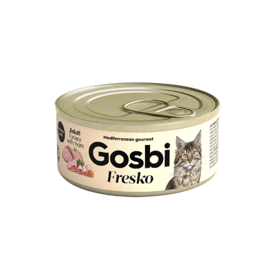 FRESKO CAT ADULT TURKEY WITH HAM 70 GR.