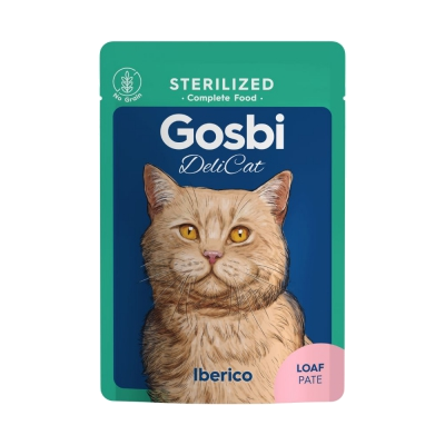 GOSBI DELICAT STERILIZED IBERICO LOAF 70 g.