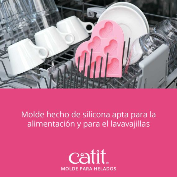 Catit Molde para Helados en Forma de Corazón