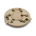 Outward Hound Dog Worker Interactive Treat Puzzle Dog Toy, Tan