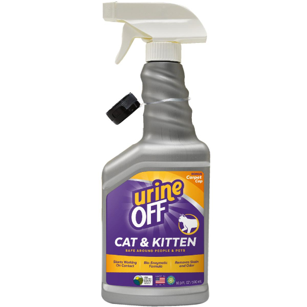 Urine Off Cat & Kitten Hard Surface Spray 16.9Oz / 500Ml