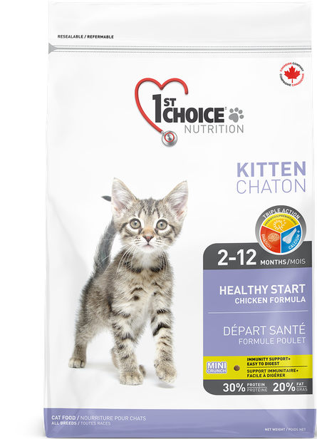 1St Choice Cat Kitten Healthy Start 2.72kg