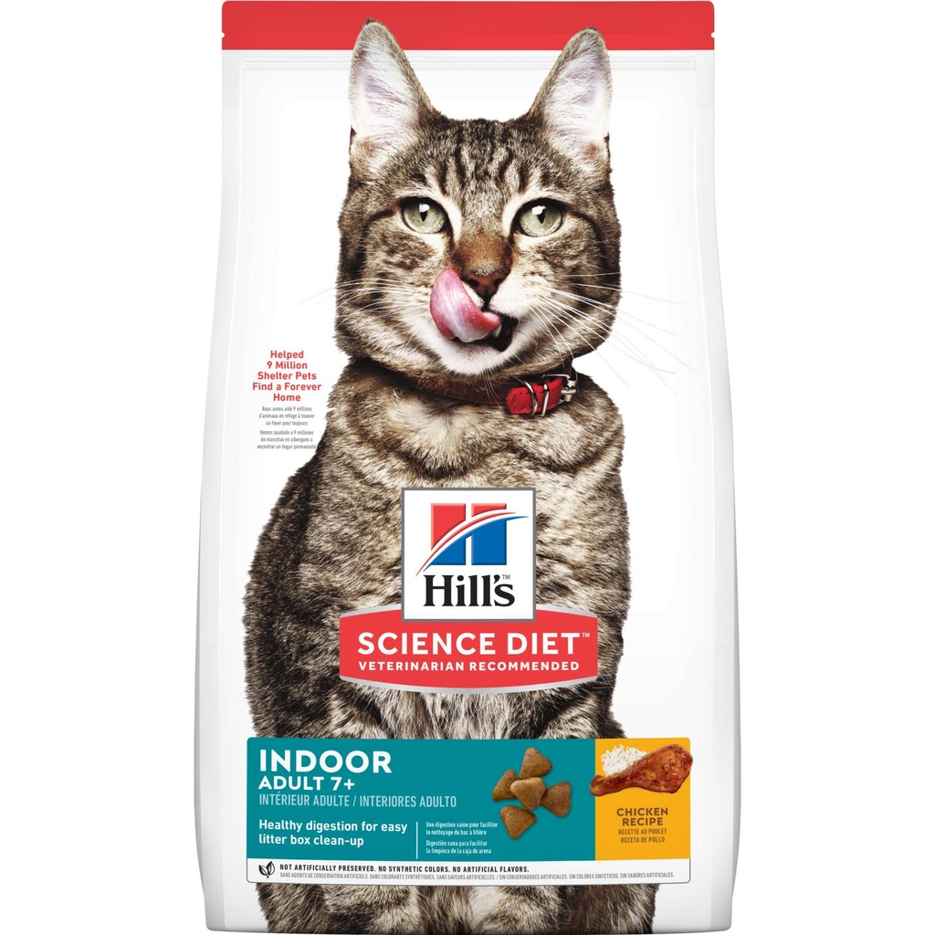 Hill´s Science Diet Adult 7+ Indoor Cat Food 1.58Kg