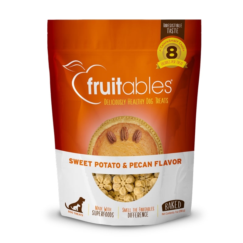 Fruitables Healthy Dog Treats: Sweet Potato & Pecan 198G