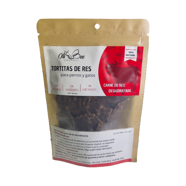 Oli Bee Tortitas De Res 60gr
