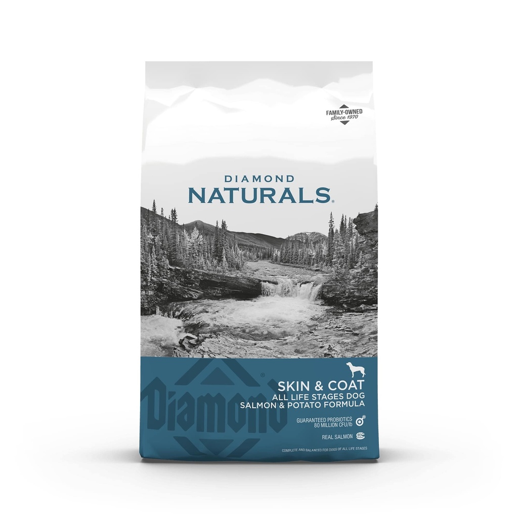 Diamond Naturals Skin & Coat All Life Stages Dog Salmon & Potato Formula