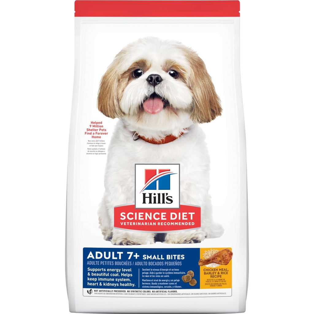 Hill´s Science Diet Adult 7+ Small Bites Chicken Meal, Barley & Rice Recipe Dog Food