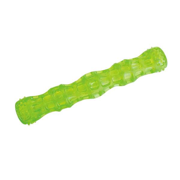 M-Pets Juguete Squeaky Stick Para Perro Verde