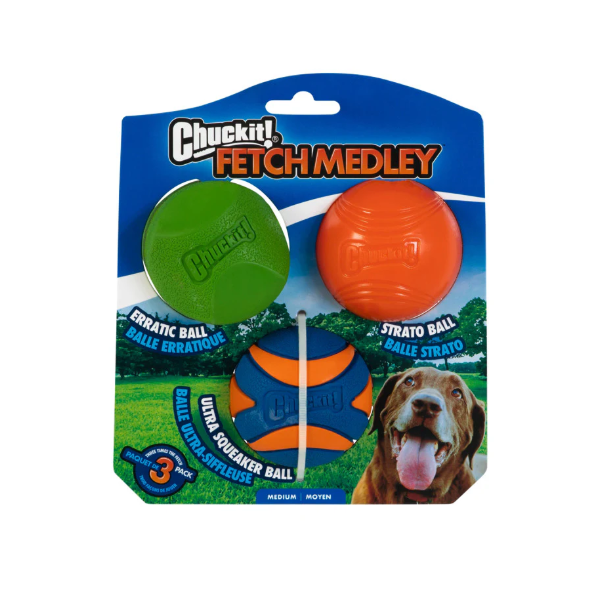 Chuckit! -Fetch Medley 3 uds