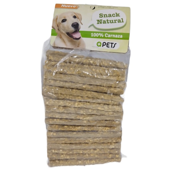 +Qpets Churros 5"- 100 Unidades Natural