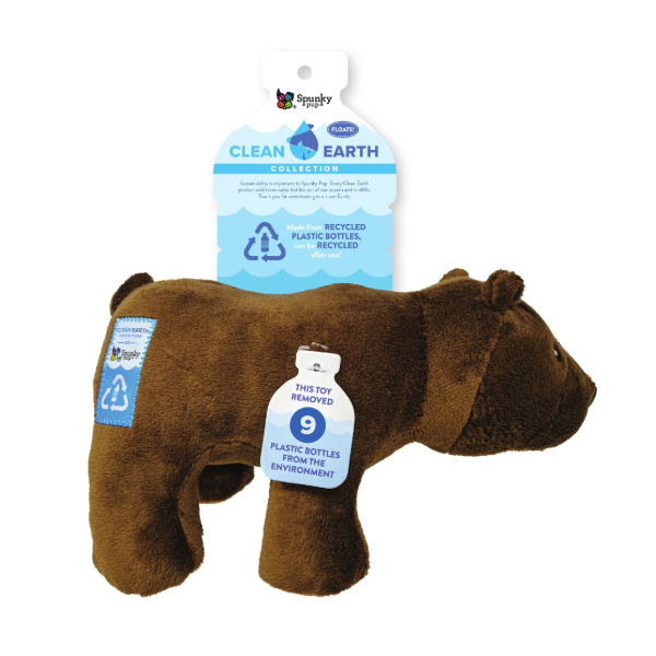 SpunkyPup -Clean Earth Plush Bear