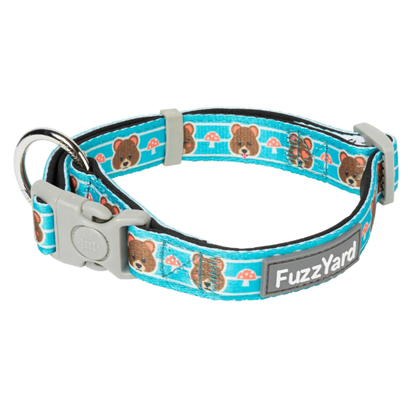 FuzzYard Dog Collar - Fuzz Bear