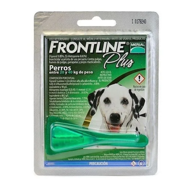Frontline Plus Perro 20kg a 40kg - 2.68ml