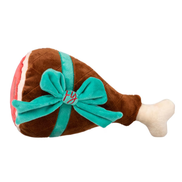 Fuzzyard Navideño -Dog Toy - Humble Holiday Ham