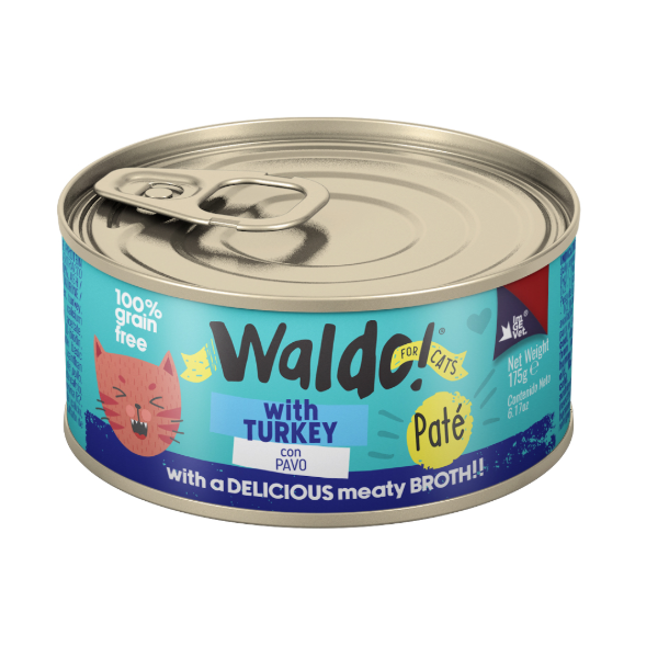 Waldo For Cats Turkey Flavor 175gr