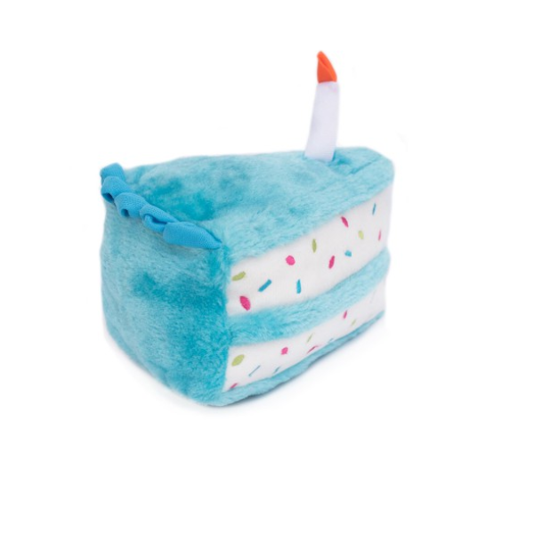 ZippyPaws  Peluche Pastel De Cumpleanos - Azul