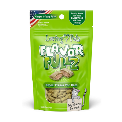 Loving Pets Flavor Fullz Cat Treat Catnip 3onz
