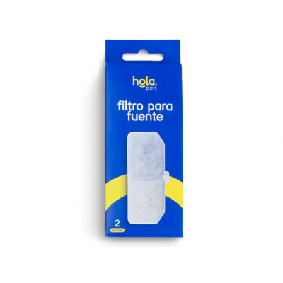 Hola Pets - Pack de 2 Filtros - Fuente de Agua