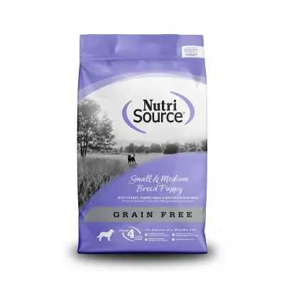 Nutrisource Small & Medium Breed Puppy Grain Free Dog Food 5.4 KG