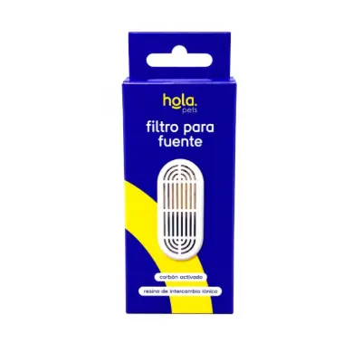 Hola Pets - Filtro Capsula Para Fuente de Acero Inoxidable 