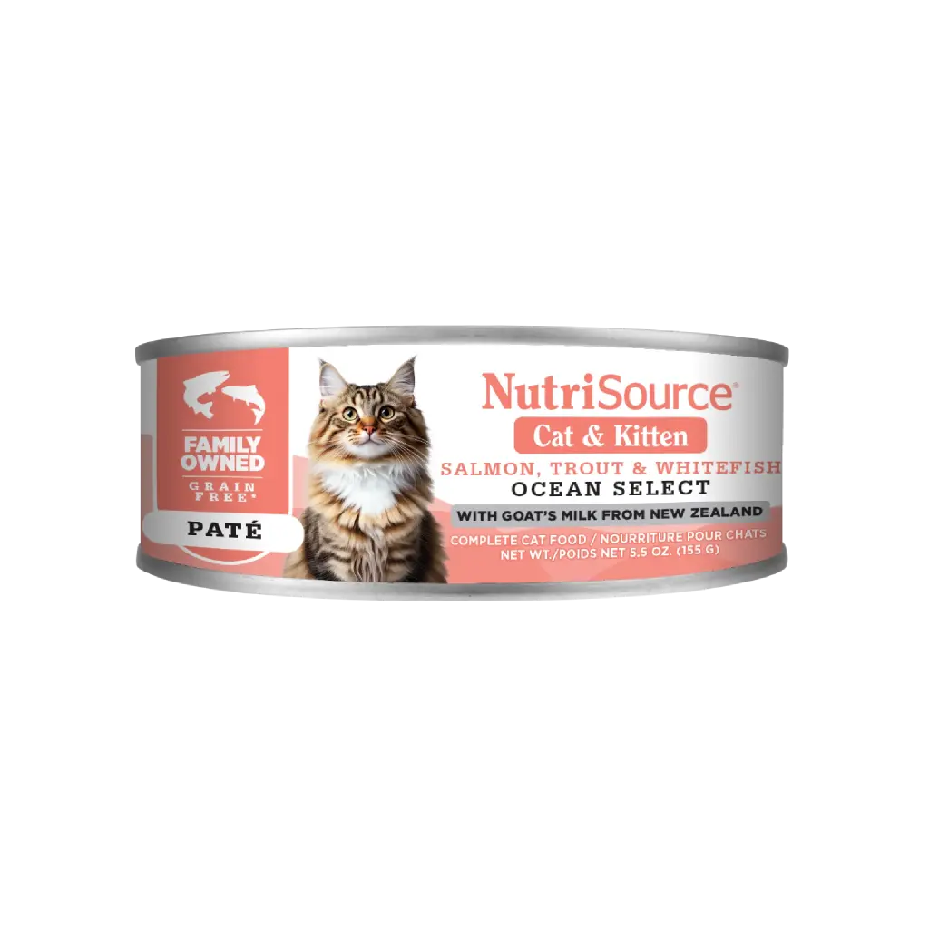 Nutrisource Cat & Kitten Ocean Select Salmon, Trout & Whitefish 156gr